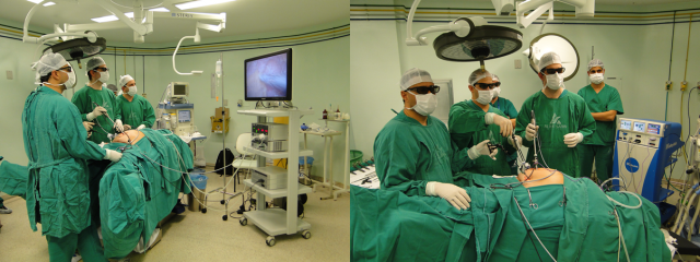 Hospital Albert Sabin realiza primeira cirurgia oncológica 3D da Zona da Mata